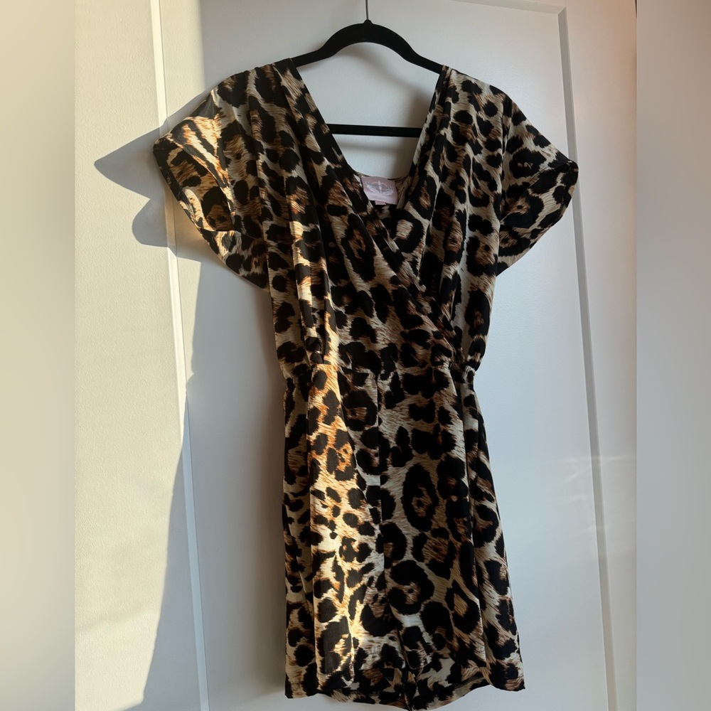 Leopard Romper